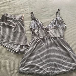 Striped Pajama Set